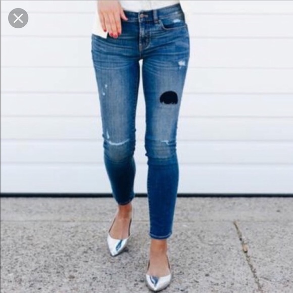 J crew ripped jeans Clearance